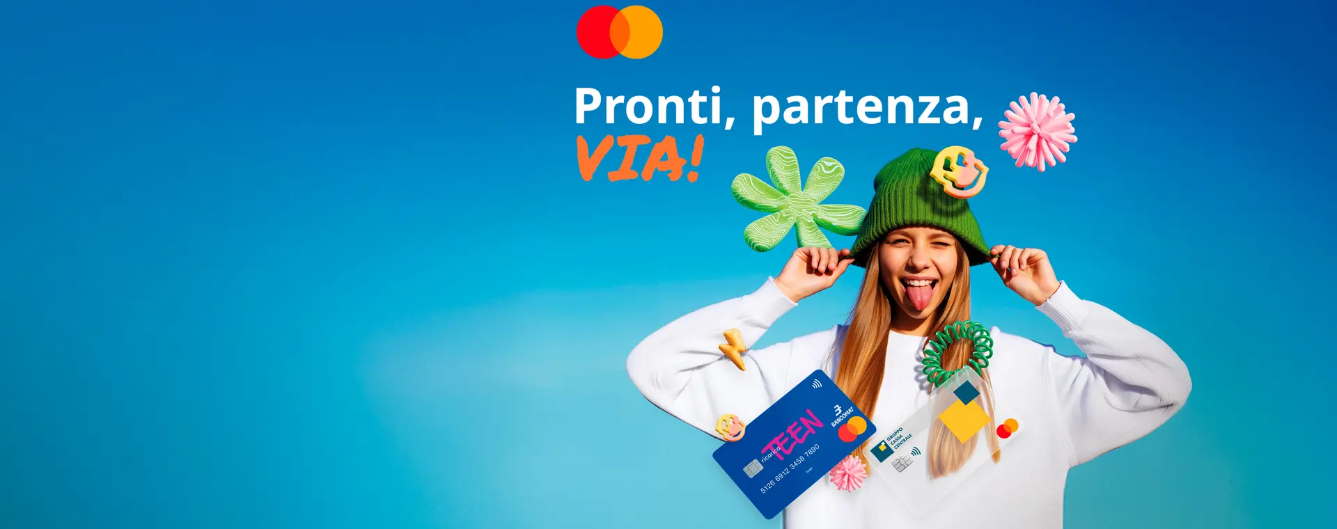 Sottoscrivi conto MIDI con carta di debito o Ricarica Teen e prov