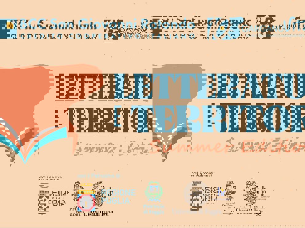Rassegna Letteraria 2025 - Summer Edition - Incontri con l'autore